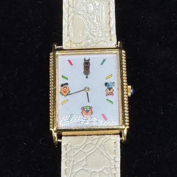 1993 Hanna Barbara Fred Flintstone Yogi Bear Scooby Doo & Huckleberry Hound Watc main image 4